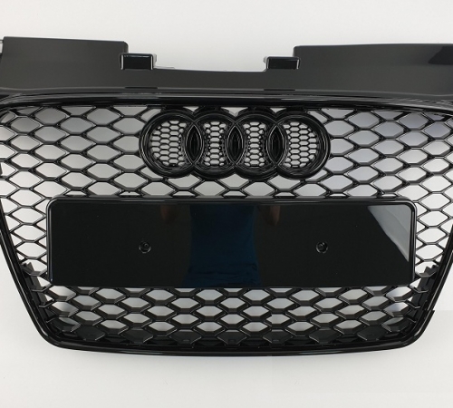 Решетка радиатора Audi TT RS черный глянец (2010-2014)