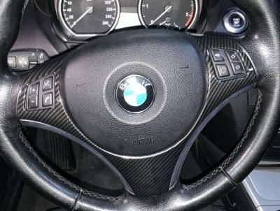 Накладки на руль BMW E87 / E90 / E92, под карбон
