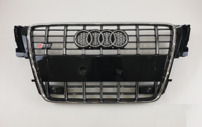 Решетка радиатора Audi A5 S5 черная + хром (2007-2011)