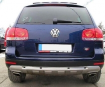 Накладка заднего бампера для Volkswagen Touareg (2002-2010)