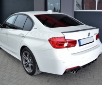 Спойлер BMW F10 М-performance чорний глянсовий