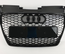 Решетка радиатора Audi TT RS черный глянец (2010-2014)