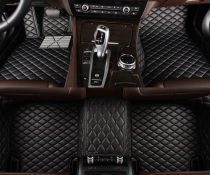 Коврики салона Audi Q7 4M, черные (2015-2020)