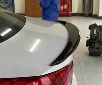 Спойлер Kia Optima К5 чорний глянсовий ABS-пластик (2014-2015)