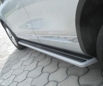 Подножки (боковые пороги) на Volkswagen Touareg 2