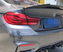 Спойлер BMW M3 F80 стиль М4 окрашеный (ABS-пластик)