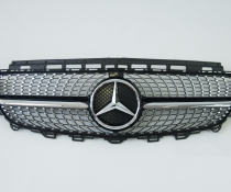 Решітка радіатора без зірки Mercedes W213 Diamond Black