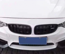 Накладки переднего бампера BMW F80 M3 / F82 M4 / F83 M4, карбон