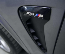 Накладки на крылья-жабры BMW X5 F15 X5M черный