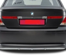 Накладка заднего бампера для BMW E65 дорестайл