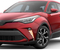 Рамки противотуманные Toyota CH-R с DRL (2020-...)