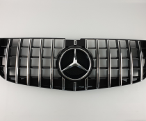 Решетка радиатора Mercedes Vito W447 GT Chrome Black (2014-2019)