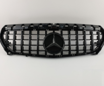 Решетка радиатора Mercedes W117 GT Black (2013-2016)