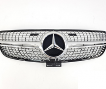 Решітка радіатора Mercedes W166 Diamond Silver (2015-2018)