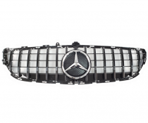 Решетка радиатора Mercedes W218 GT Black (2014-2018)