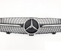 Решетка радиатора Mercedes W219 Diamond Black (2008-2010)