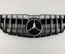 Решетка радиатора Mercedes X204 GT Chrome Black (2008-2012)