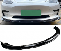 Накладка переднього бампера Tesla Model Y чорний глянець (2017-2021)