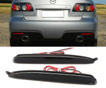 Стоп-сигналы на Mazda 6, дымчатые (2003-2008)