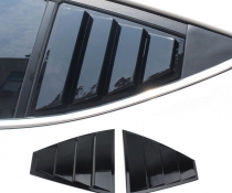 Накладки (жабры) на окна задних дверей Hyundai Elantra AD (2016-2020)