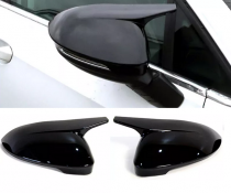 Накладки на зеркала VW Golf MK8 черный глянец (2019-...)