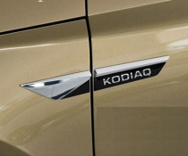 Хромовані накладки на крила Skoda Kodiaq (2016-...)