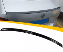 Cпойлер на Skoda RAPID черный глянцевый ABS-пластик (2012-2020)