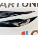 Накладки на фари (віЇ) BMW F30 під фарбування ABS-пластик