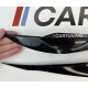 Накладки на фари (віЇ) BMW F30 під фарбування ABS-пластик