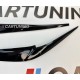 Накладки на фари, вії BMW BMW X3 F25 / X4 F26 чорний глянець ABS-пластик