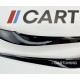 Накладки на фари, вії (бровки) BMW M2 F87 / F22 / F23 (ABS-пластик)