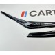 Вії на Toyota Camry 70 чорний глянець ABS-пластик