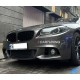 Решетка радиатора, ноздри на БМВ F10/F11 Diamond черная