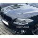 Решетка радиатора на BMW F10, черный глянец