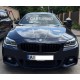 Накладки зеркал BMW F10 / F11 / F18, черный глянец (2014-2016)