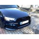 Решетка радиатора Audi A3 8V ACC стиль RS3 черный глянец (16-20 г.в.)