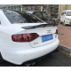 Спойлер багажника Audi A4 B8 стиль R ABS-пластик чорний глянець (2008-2015)