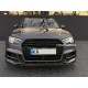Решетка радиатора Audi A3 8V стиль S3 черный глянец (2016-2020 г.в.)