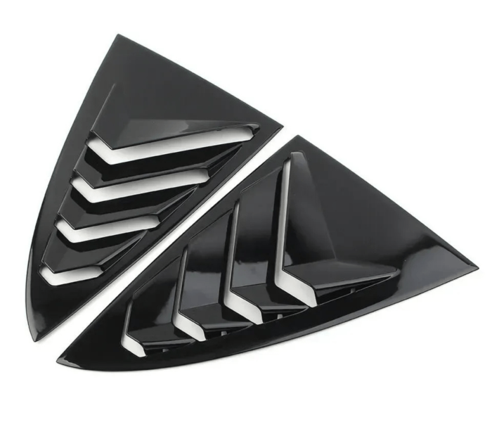 Накладки (жабры) на окна задних дверей Tesla Model Y (2020-...)