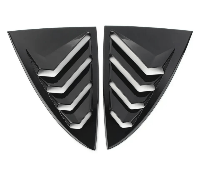 Накладки (жабры) на окна задних дверей Tesla Model Y (2020-...)