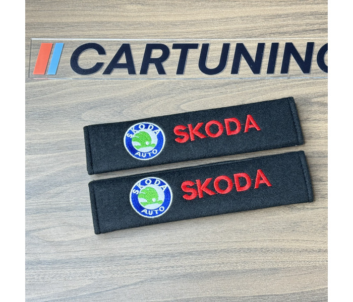 Накладки (чохли) для ременя безпеки Skoda
