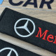 Накладки (чохли) для ременя безпеки логотип Mercedes