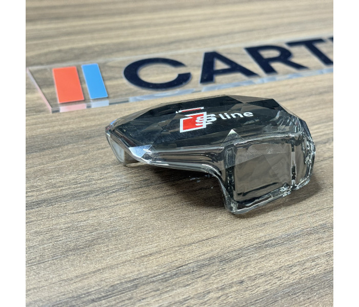 Ручка перемикання передач Audi A4 B9 A5 Q5 Q7 кришталь логотип S-Line (2016-2019)