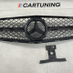 Решітка радіатора Mercedes W204 чорний глянець