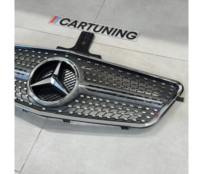 Решітка радіатора MERCEDES W212 Diamond Chrome (2009-2013)