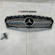 Решітка радіатора Mercedes W117 стиль Diamond Silver (13-16 р.в.)