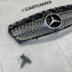 Решітка радіатора Mercedes W117 стиль Diamond Silver (13-16 р.в.)