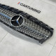 Решітка радіатора Mercedes W117 стиль Diamond Silver (13-16 р.в.)