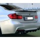 Спойлер багажника BMW F30 M4 черный глянцевый (ABS-пластик)