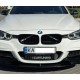Декоративные вставки в решетку радиатора BMW F30 / F32